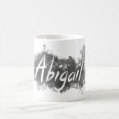 Abigail Gift Jouw naam Mok, naam op Mok, beste cad Koffiemok (Center)