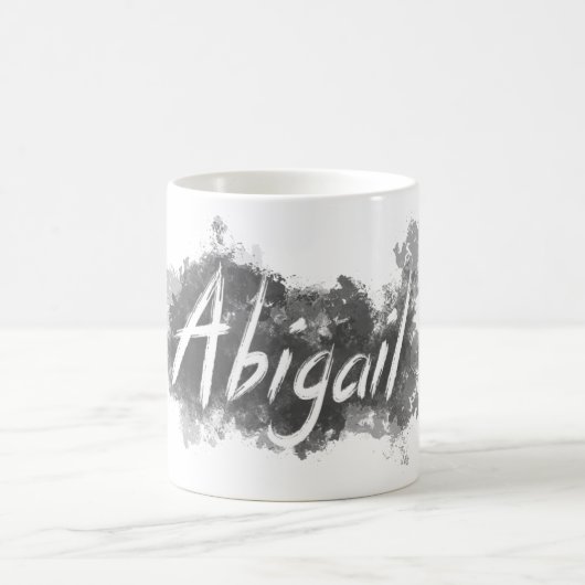 Abigail Gift Jouw naam Mok, naam op Mok, beste cad Koffiemok (Center)