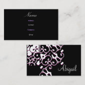 Abigail III-profielkaart Visitekaartje (Voorkant / Achterkant)