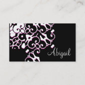 Abigail III-profielkaart Visitekaartje (Achterkant)