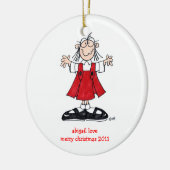 ABIGAIL LOVE CHRISTMAS 2011 ORNAMENT (Links)