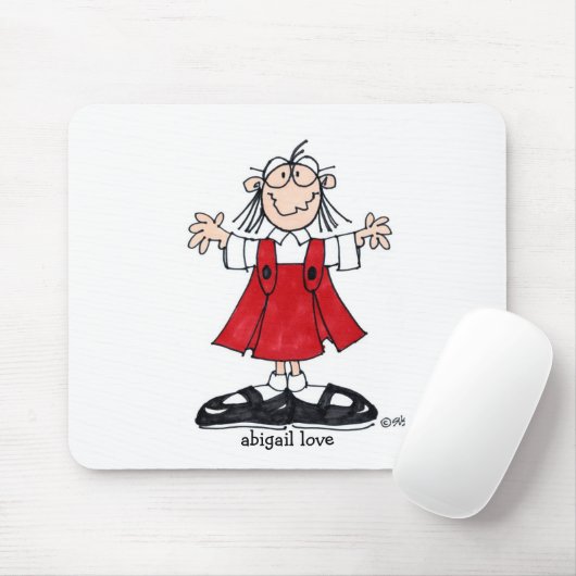 abigail love mousepad muismat (Met muis)