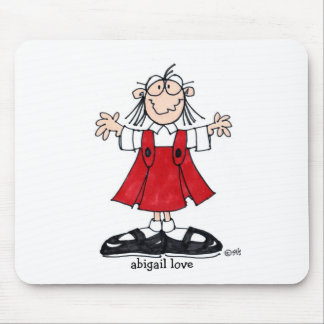 abigail love mousepad muismat