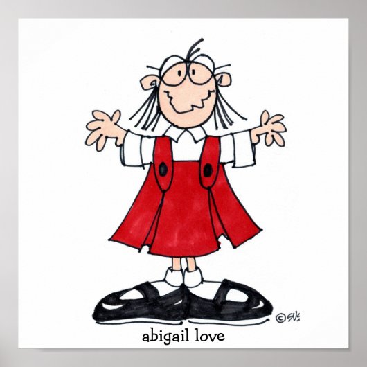 abigail love poster (Voorkant)