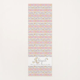 Abigail naam betekent roze gele yogamat