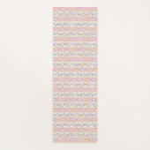 Abigail naam betekent roze gele yogamat (Achterkant)