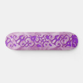 Abigail Paarse Plume Wingnut Designer III Skateboard (Horizontaal)