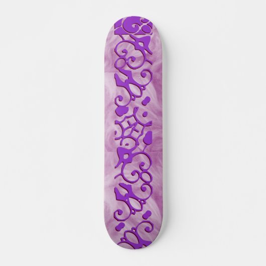Abigail Paarse Plume Wingnut Designer III Skateboard (Voorkant)