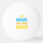 Abigail Pingpongbal (Voorkant)