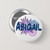 Abigail Ronde Button 5,7 Cm (Voorkant /achterkant)