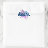 Abigail Ronde Sticker (Tas)