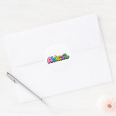Abigail Ronde Sticker (Envelop)