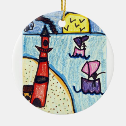 Abigail Salabarria Keramisch Ornament (Voorkant)