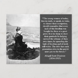 Abigail Scott Duniway Oregon Suffrage Leader Briefkaart