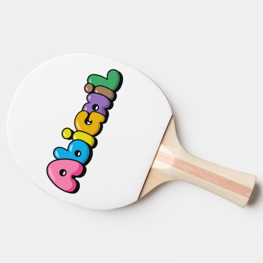 Abigail Tafeltennisbatje (Zijkant)