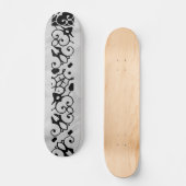 Abigail White Wave Wingnut Designer V Skateboard (Voorkant)