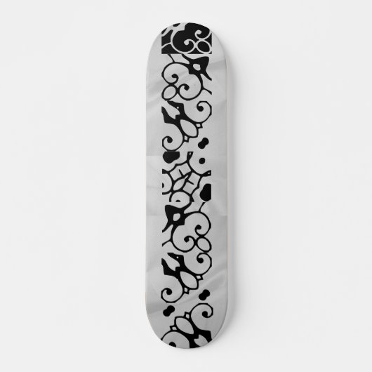 Abigail White Wave Wingnut Designer V Skateboard (Voorkant)