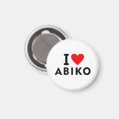 Abiko Japan liefde stad hart als reizen Magneet (Voorkant / Achterkant)