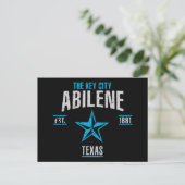 Abilene Briefkaart (Staand voorkant)