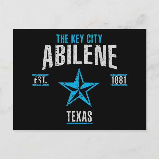 Abilene Briefkaart (Voorkant)