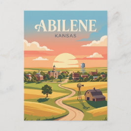 Abilene Kansas Briefkaart