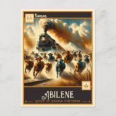 Abilene, Kansas |  Briefkaart (Voorkant)