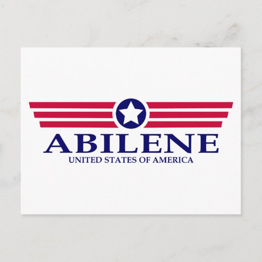 Abilene Pride Briefkaart (Voorkant)