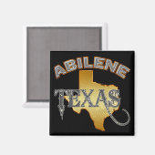 ABILENE, TEXAS MAGNEET (Voorkant / Achterkant)