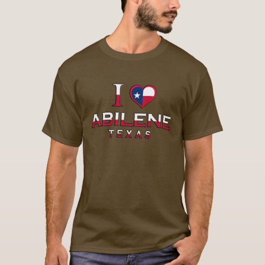 Abilene, Texas T-shirt (Voorkant)