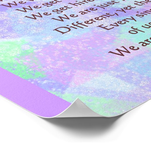 Abilities Poem Poster (Hoek)