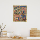 Abimelech en Samson Poster (Keuken)