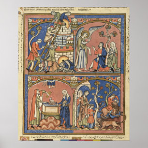 Abimelech en Samson Poster