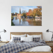 Abingdon landschap canvas afdruk (Insitu (Slaapkamer))