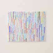 Abingdon Text Design II Puzzle Legpuzzel (Horizontaal)