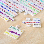 Abingdon Text Design II Puzzle Legpuzzel (Zijkant)