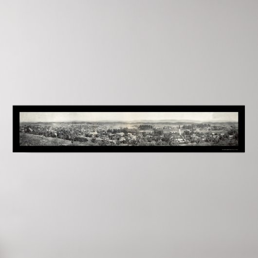 Abingdon Virgina Foto 1915 Poster (Voorkant)