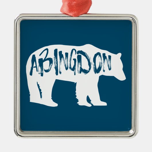 Abingdon Virginia Beer Metalen Ornament (Voorkant)