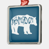 Abingdon Virginia Beer Metalen Ornament (Links)