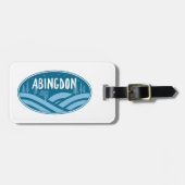Abingdon Virginia Buitenshuis Bagagelabel (Voorkant horizontaal)