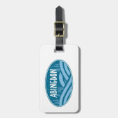 Abingdon Virginia Buitenshuis Bagagelabel (Voorkant verticaal)