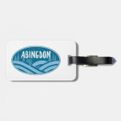Abingdon Virginia Buitenshuis Bagagelabel (Achterkant horizontaal)