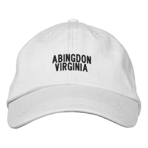 Abingdon Virginia Hoed Geborduurde Pet
