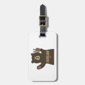 Abingdon Virginia Peace Beer Bagagelabel (Voorkant verticaal)