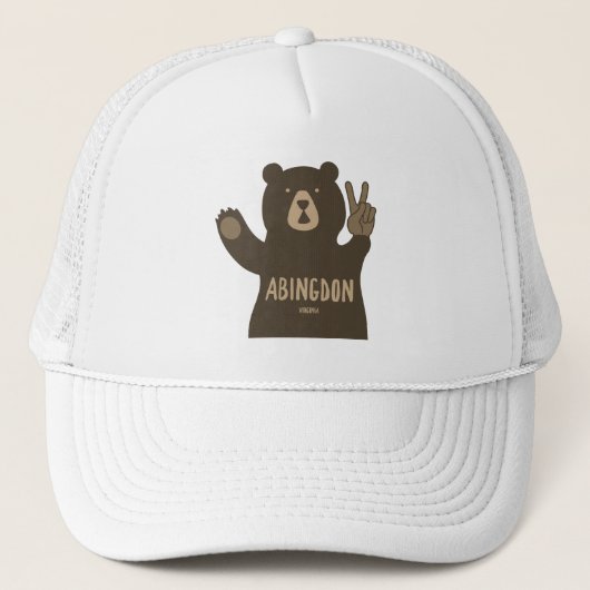 Abingdon Virginia Peace Beer Trucker Pet (Voorkant)