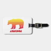 Abingdon Virginia Regenboog Beer Bagagelabel (Voorkant horizontaal)