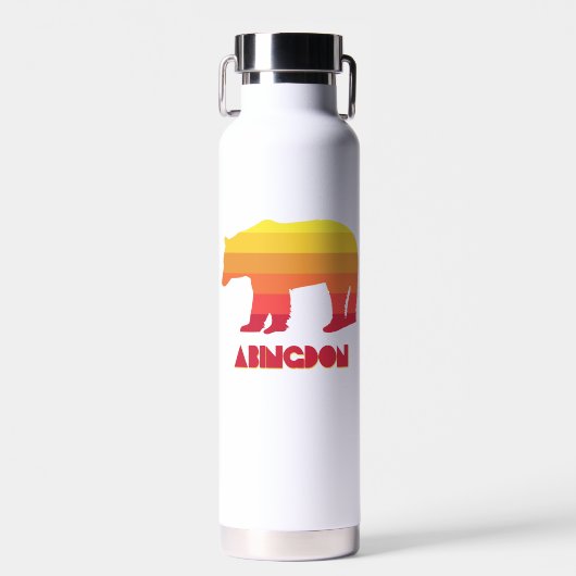 Abingdon Virginia Regenboog Beer Waterfles (Voorkant)