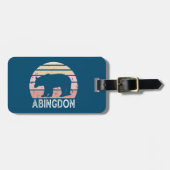 Abingdon Virginia Retro Beer Bagagelabel (Voorkant horizontaal)