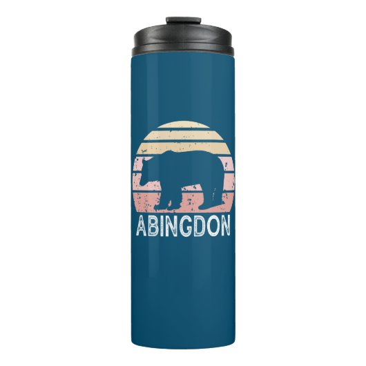 Abingdon Virginia Retro Beer Thermosbeker (Voorkant)