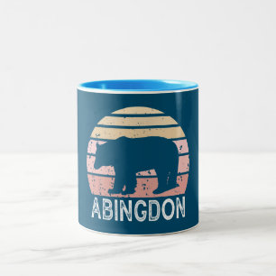 Abingdon Virginia Retro Beer Tweekleurige Koffiemok