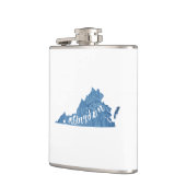 Abingdon Virginia Wood Grain Heupfles (Links)